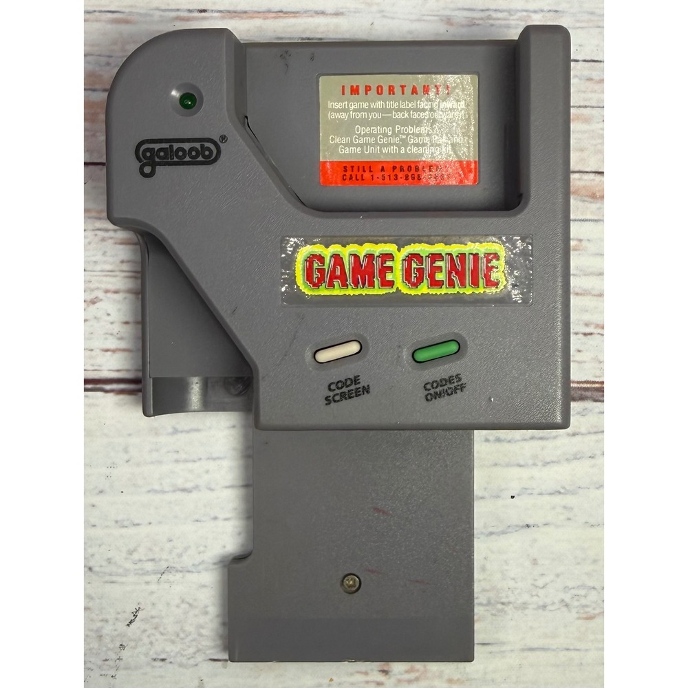 Vintage 1992 Galoob Game Genie for‎ Nintendo Game Boy 7359, Tested, Working